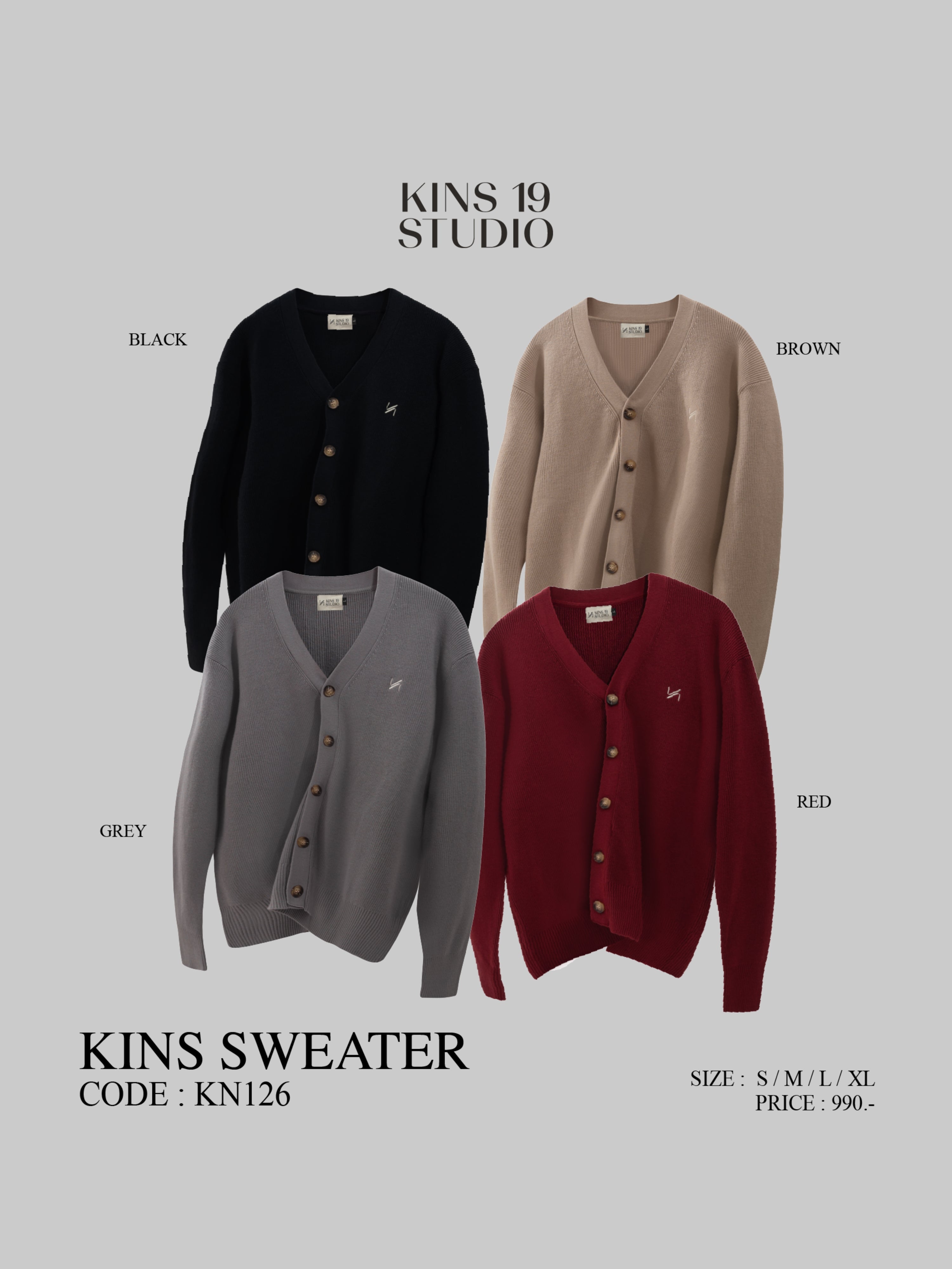 KINS | CARDIGAN KN126