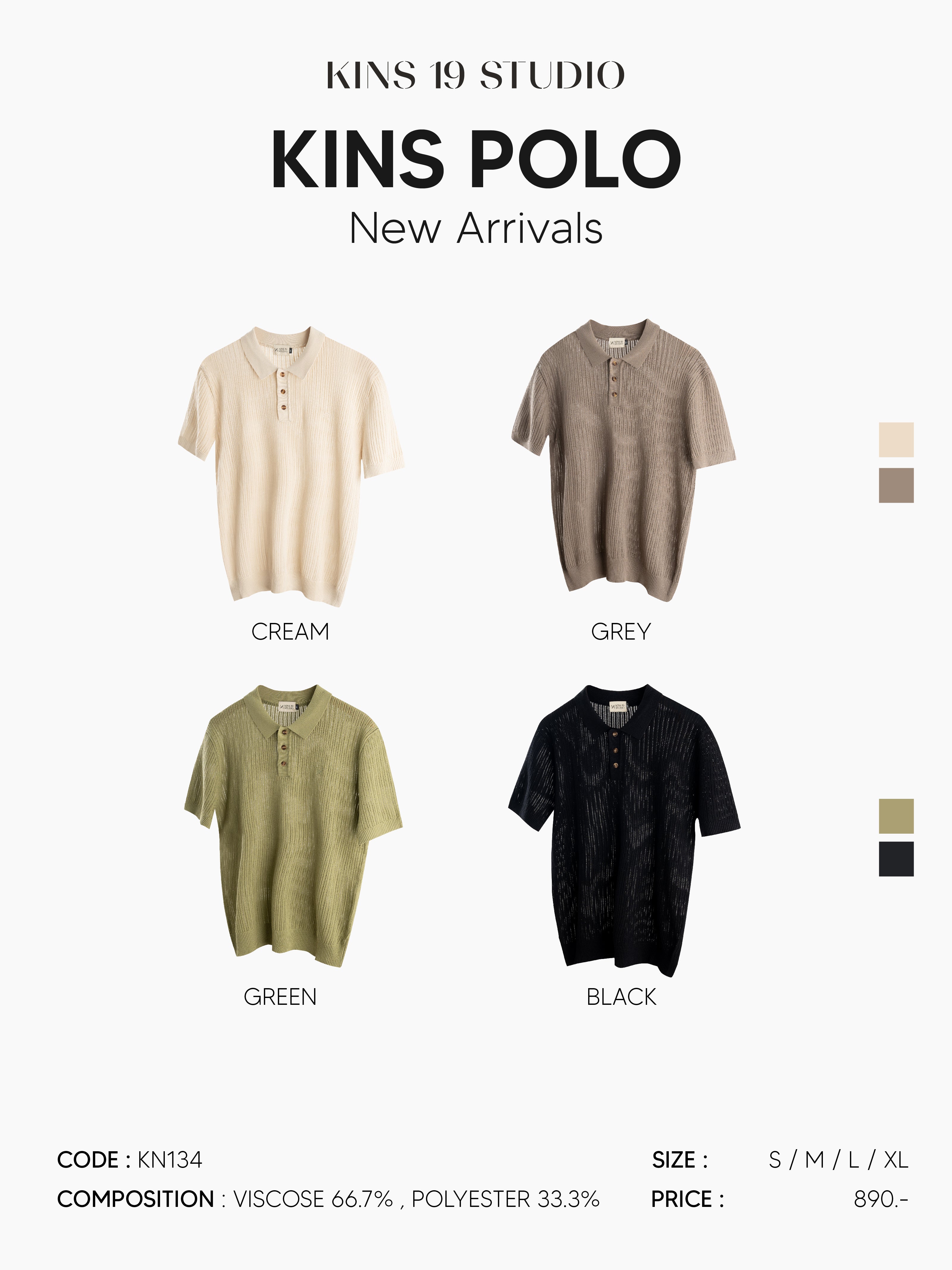 KINS | POLO KN134
