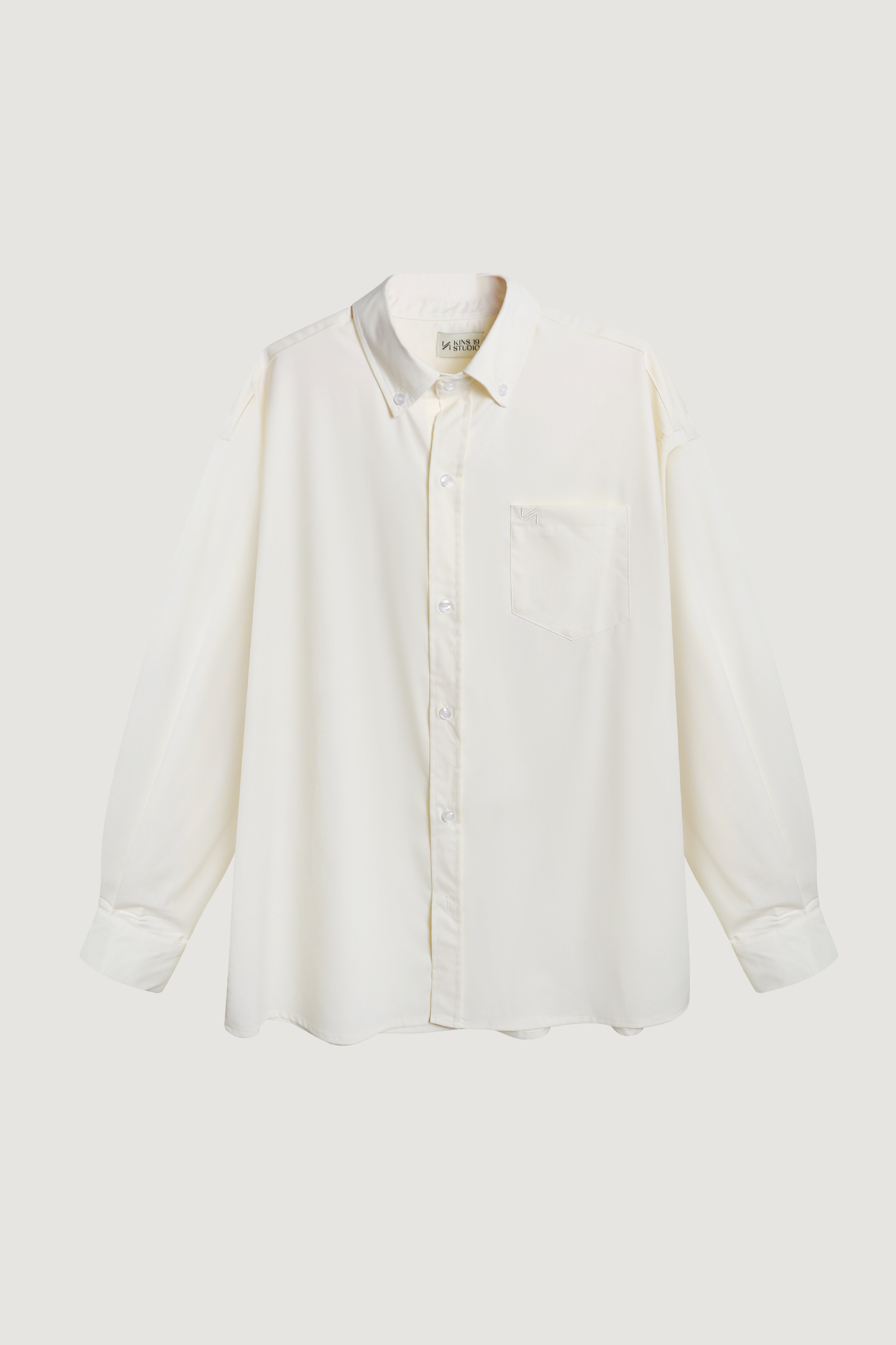 KINS 19 STUDIO | OVERSIZED BUTTON-DOWN SHIRT [KN137]