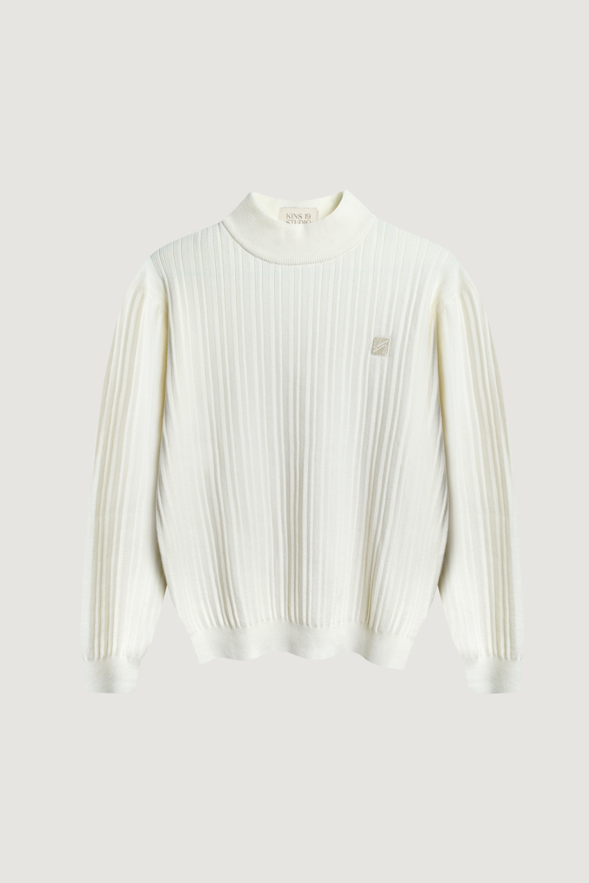 KINS Premium Rib Mockneck Top [KN141]