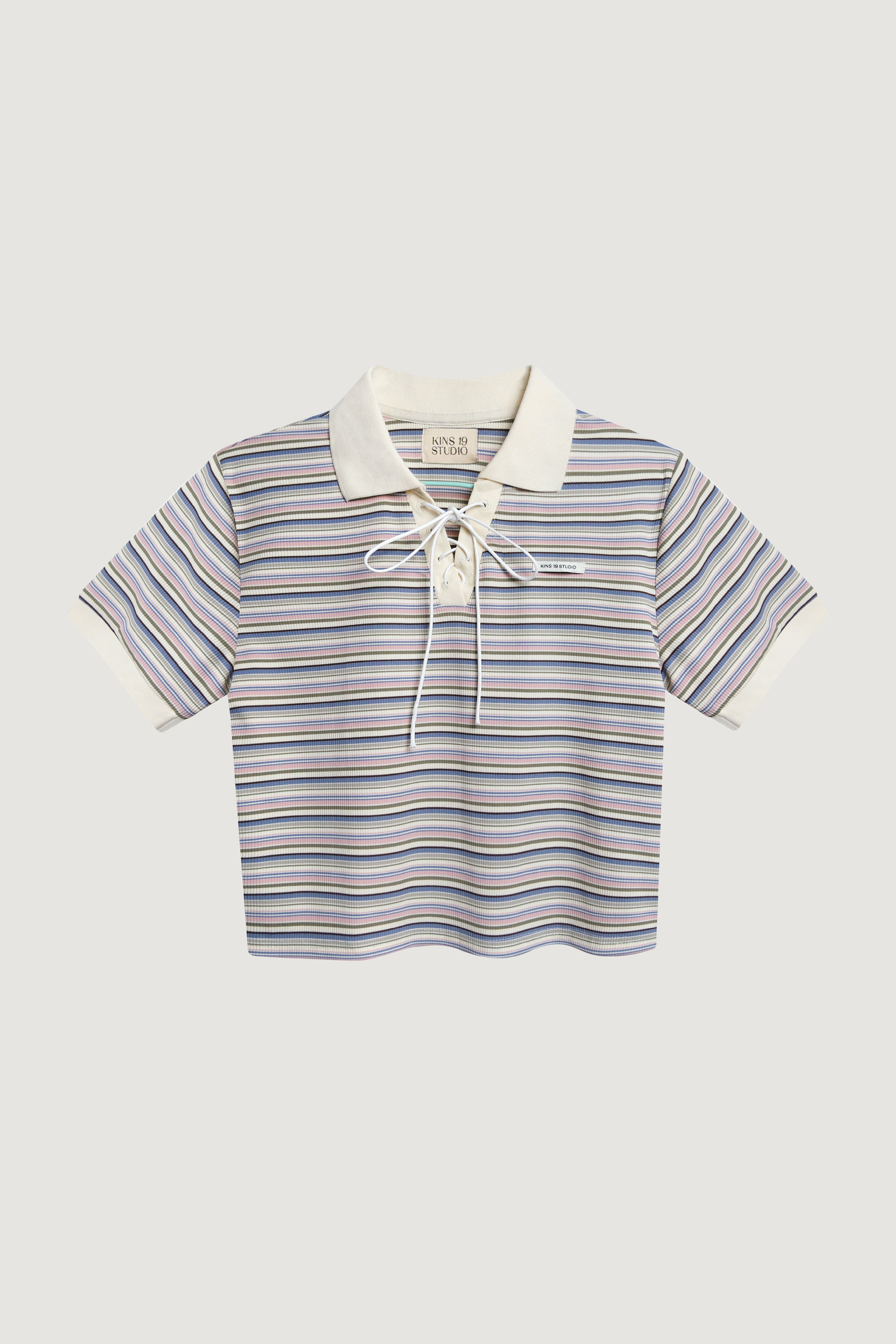 เสื้อโปโลผูกเชือก KINS [KN147]