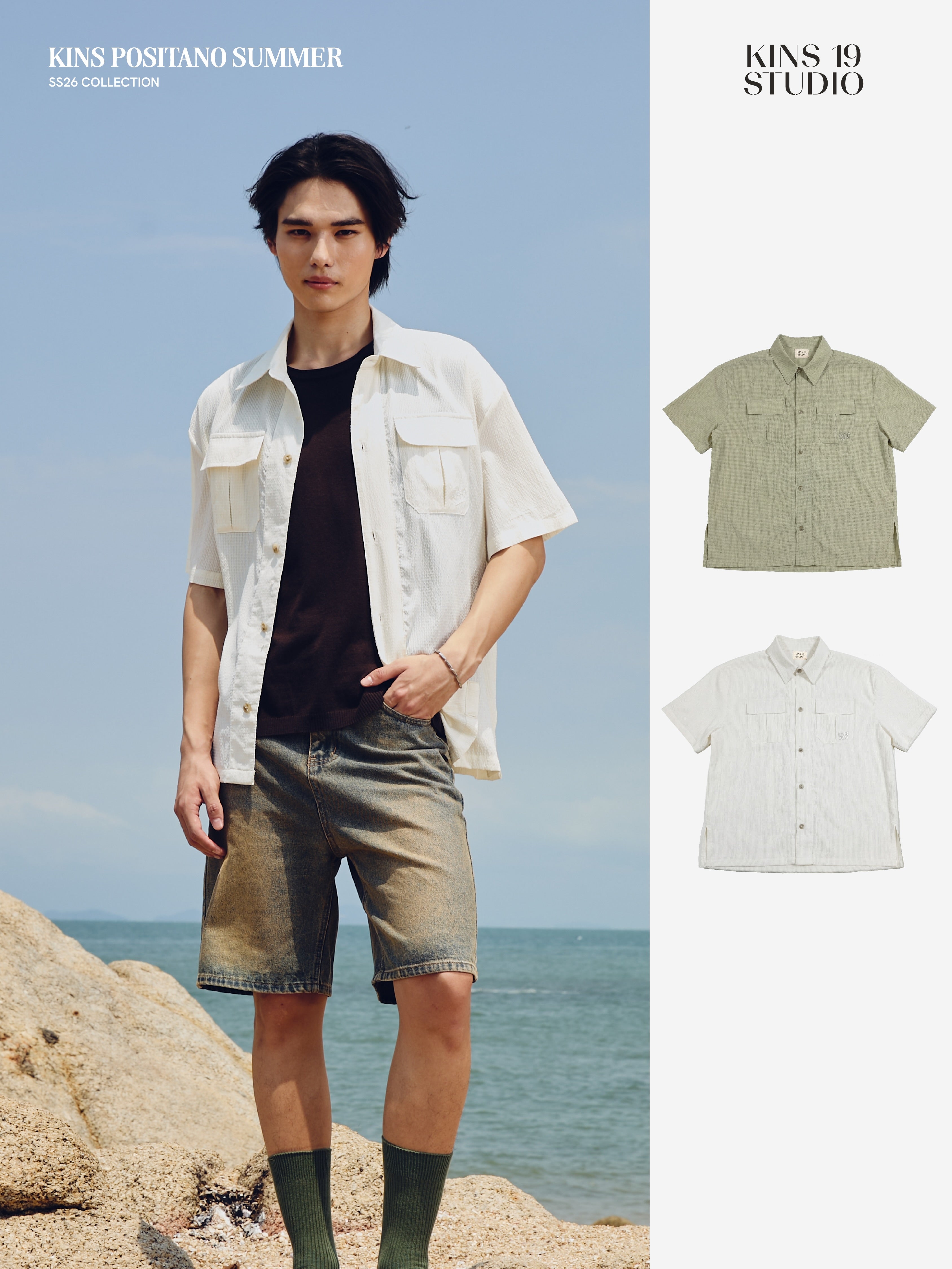 KINS 19 STUDIO |  KINS Coastal Shirt [KN151]