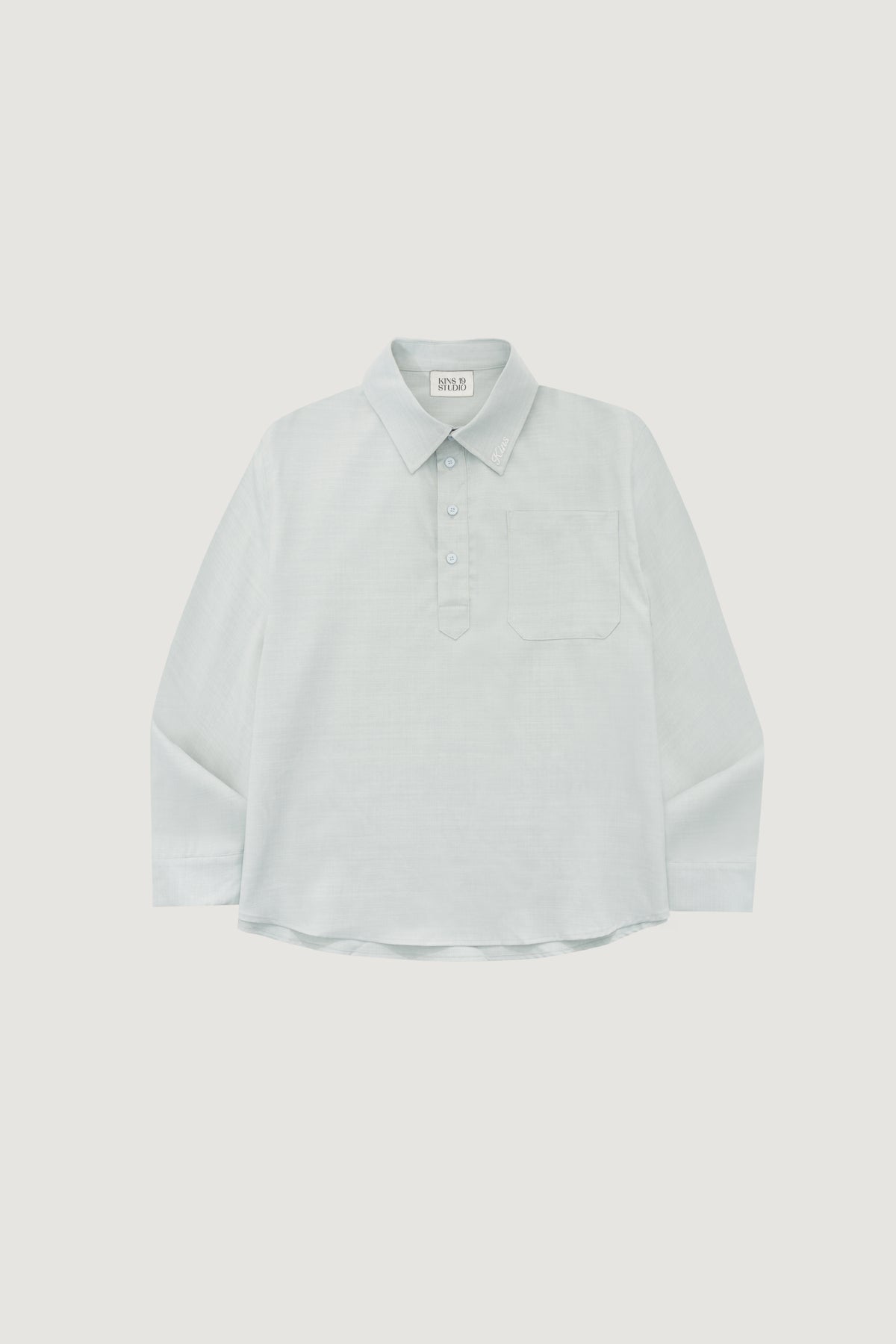 KINS 19 STUDIO |  KINS Half Placket Shirt [KN159]