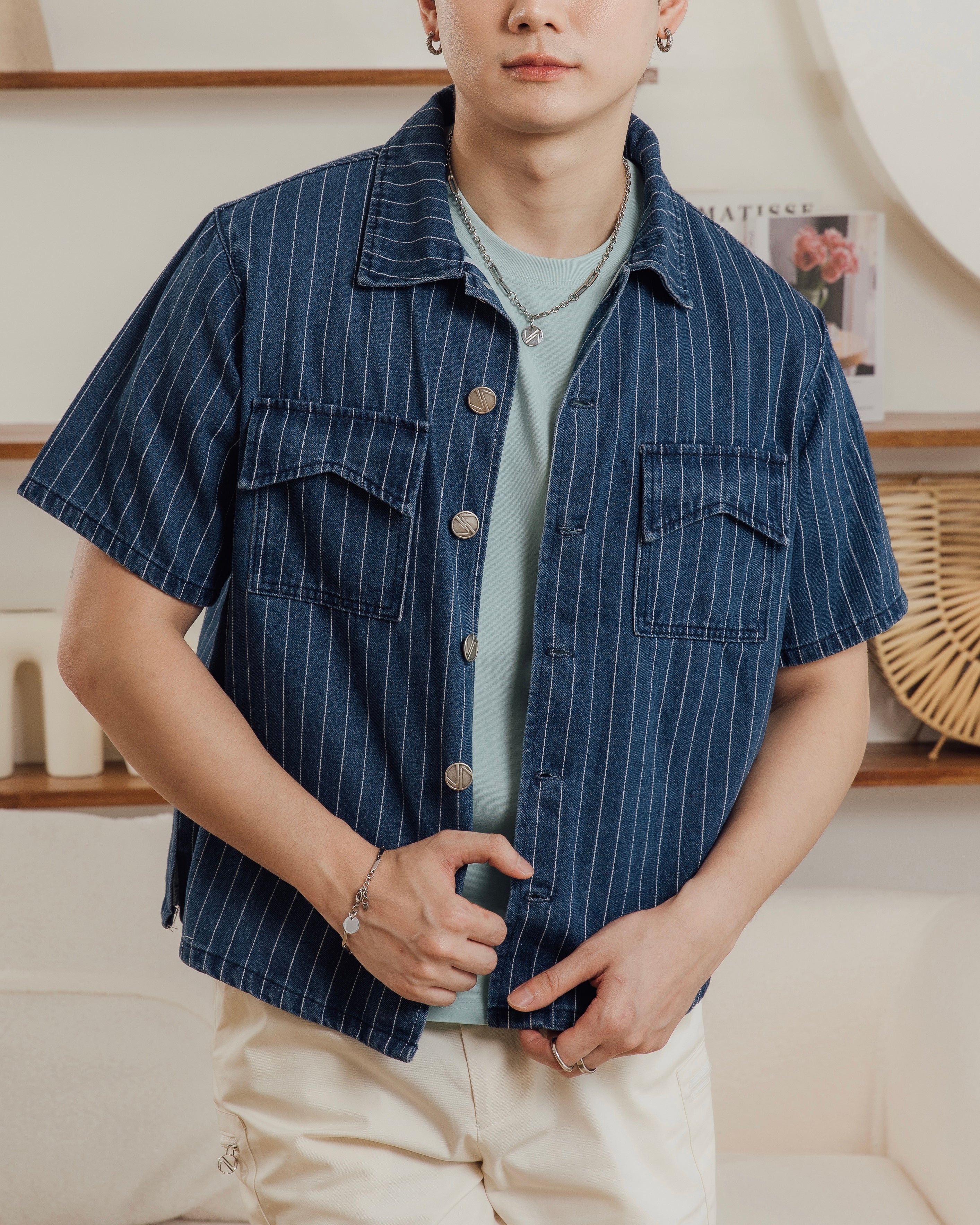 KINS | DENIM SHIRT KN320