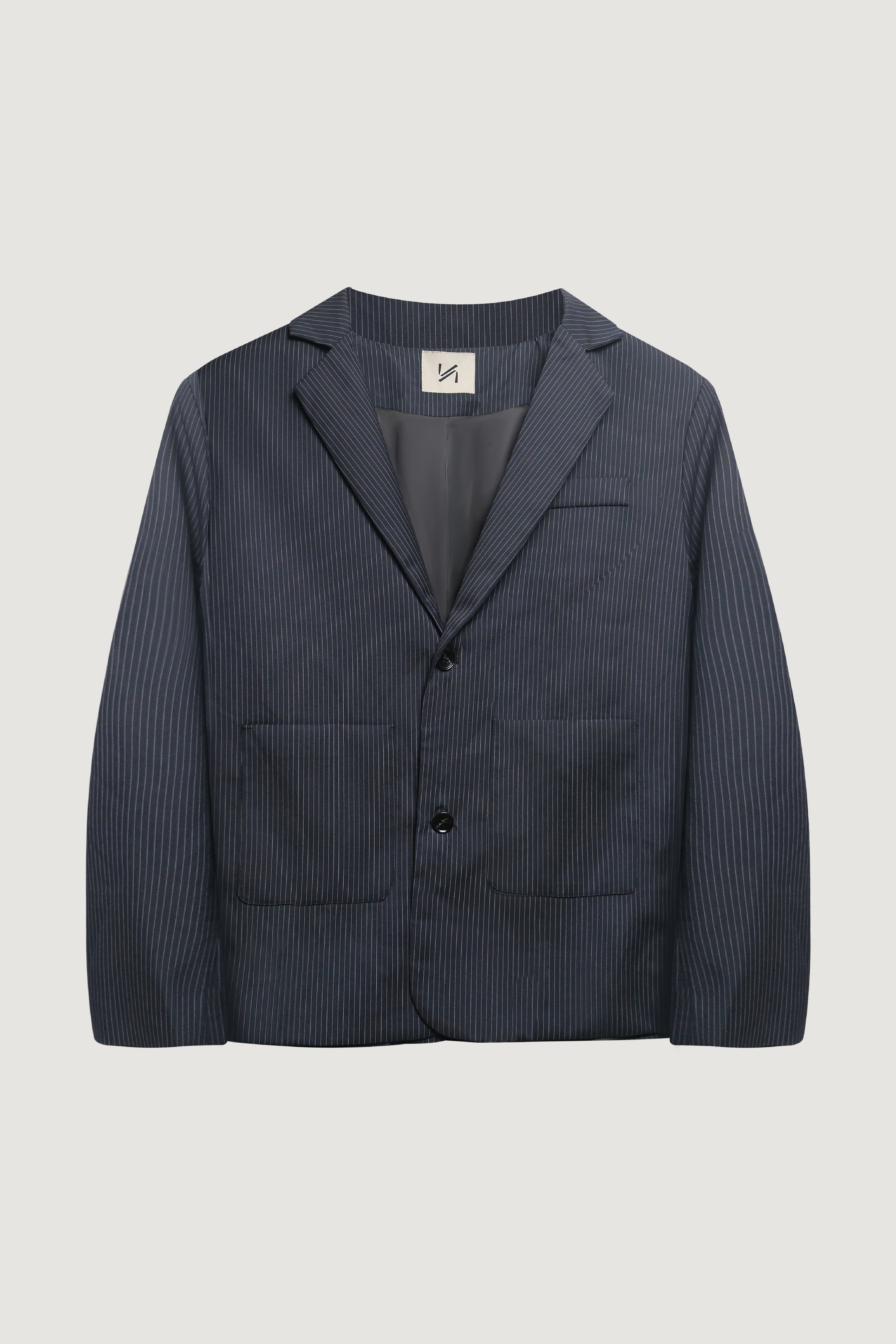 KINS 19 STUDIO | PINSTRIPE OVERSIZED BLAZER [KN322]