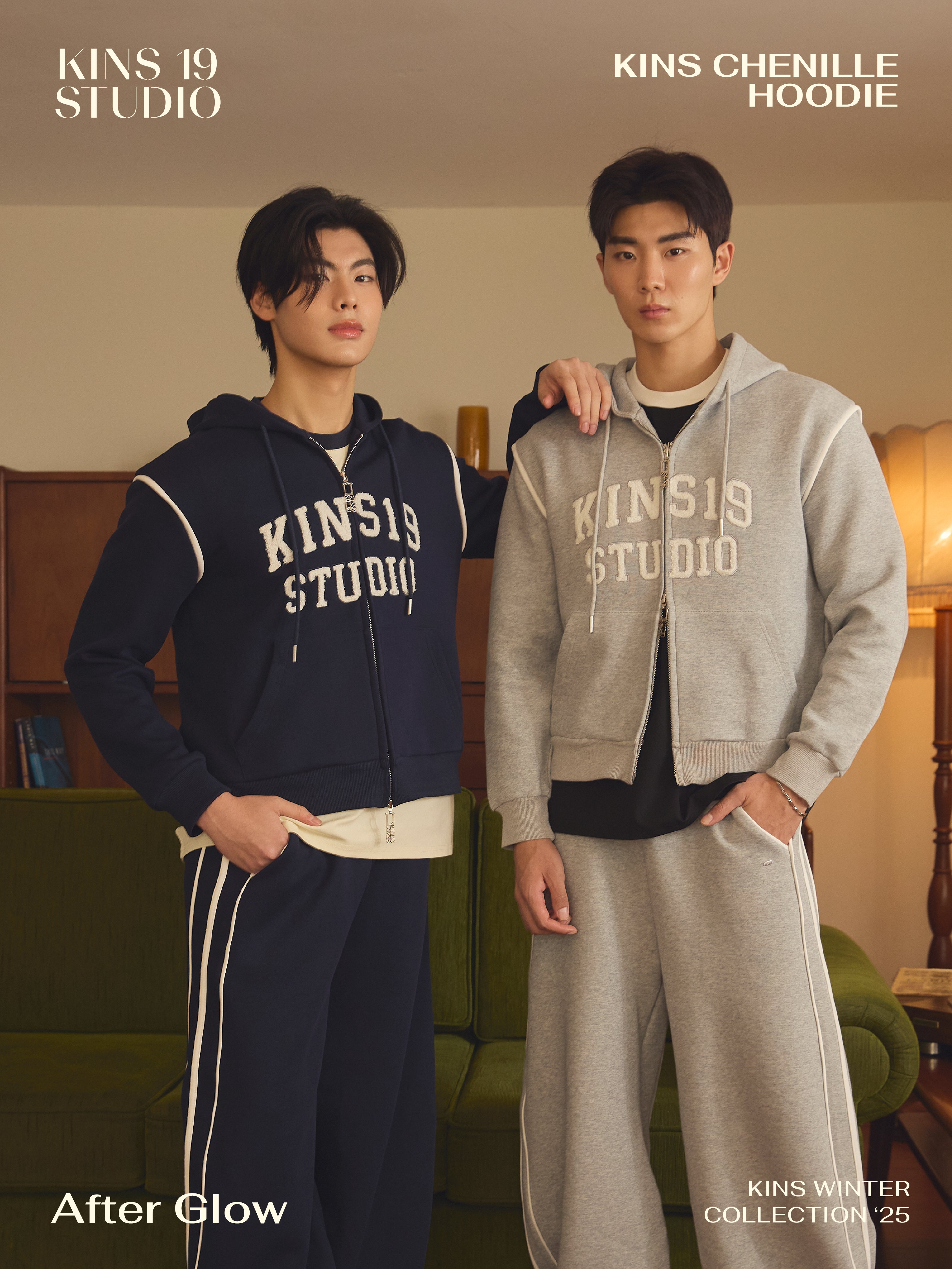 KINS 19 STUDIO | KINS Chenille Hoodie [KN325]