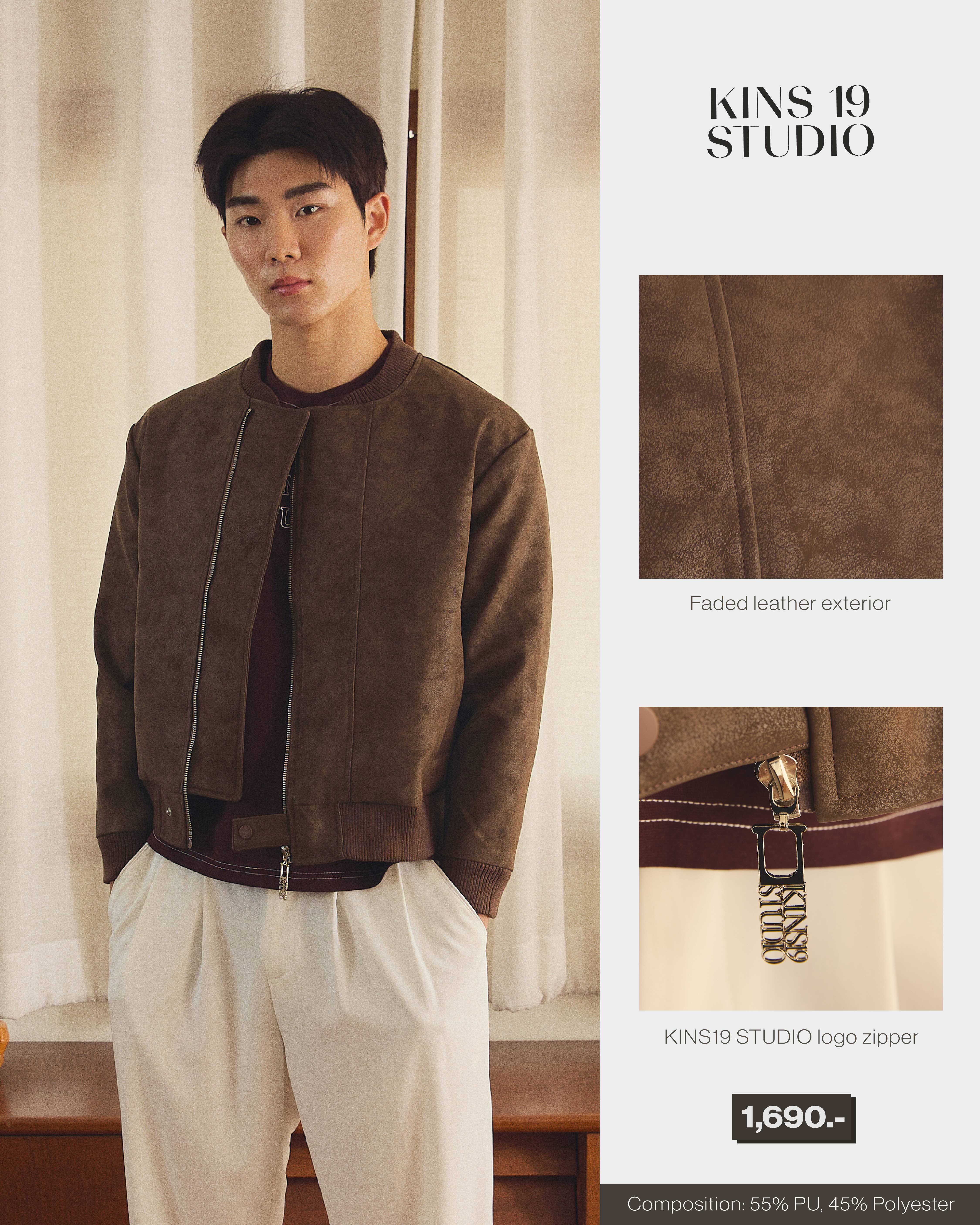 A-Glow Cropped Jacket  [KN328]