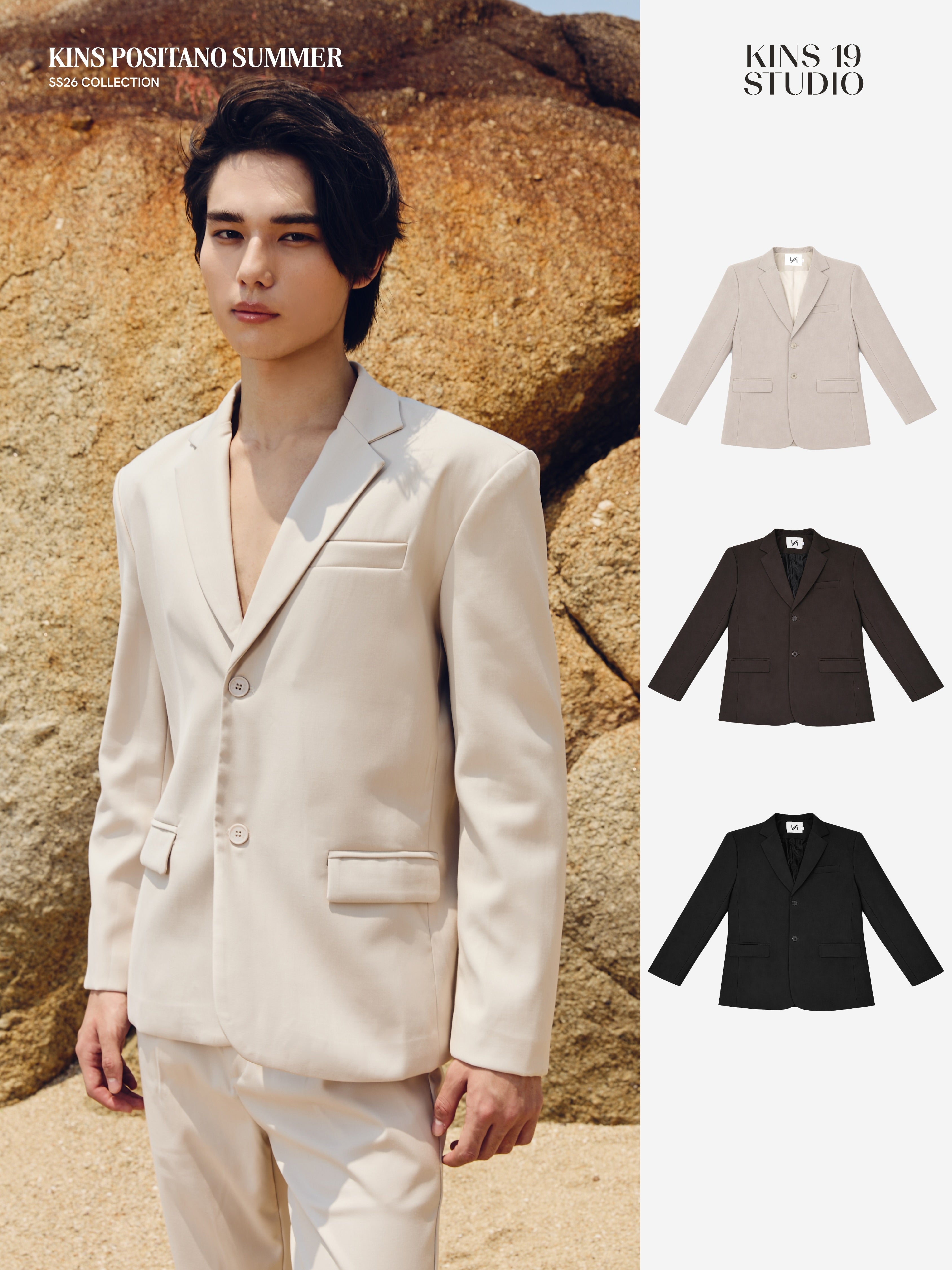 KINS 19 STUDIO | KINS Premium Signature Blazer [KN329]