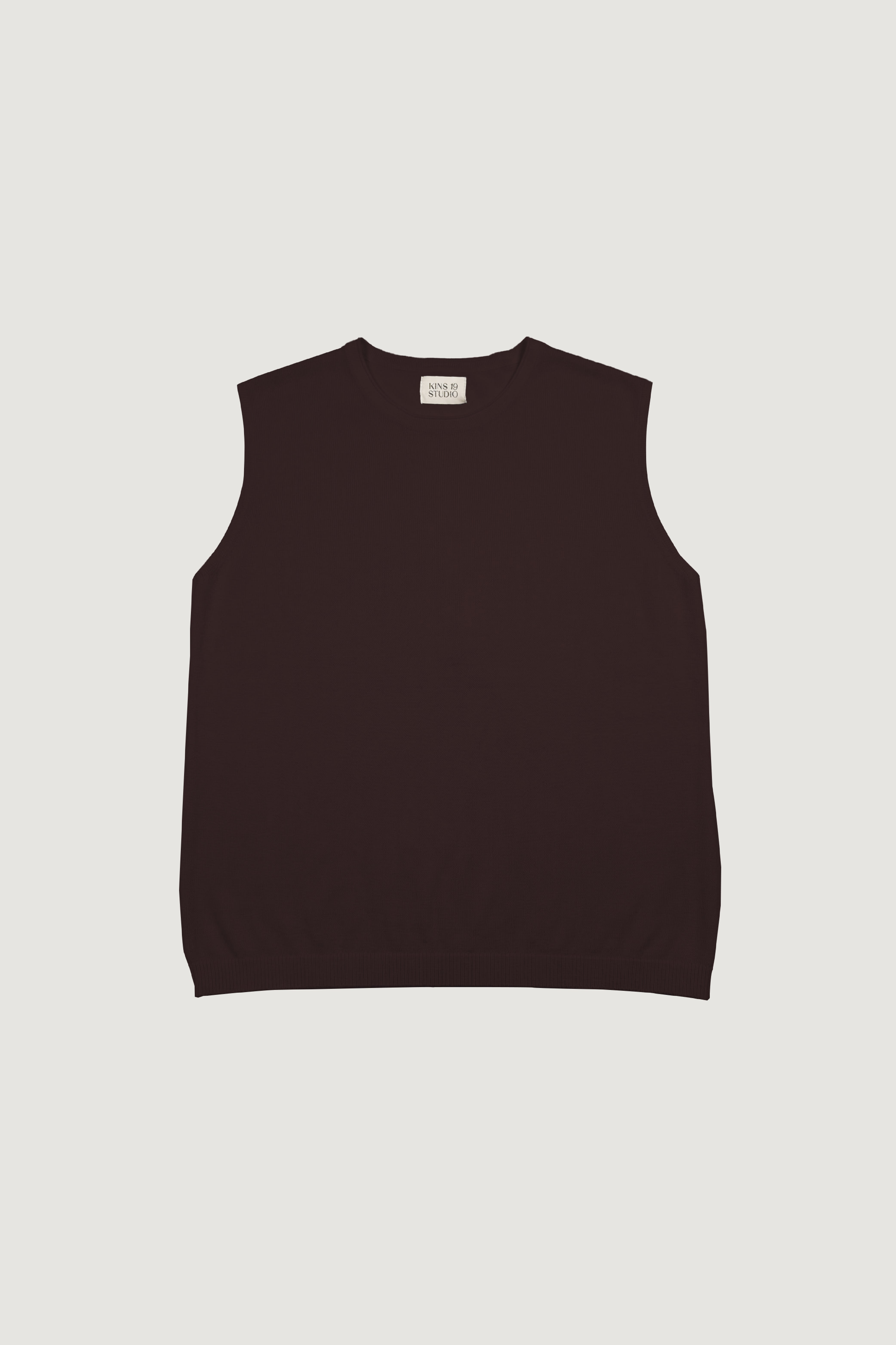 KINS 19 STUDIO | KINS Sleeveless Relaxed Tee [KS22]