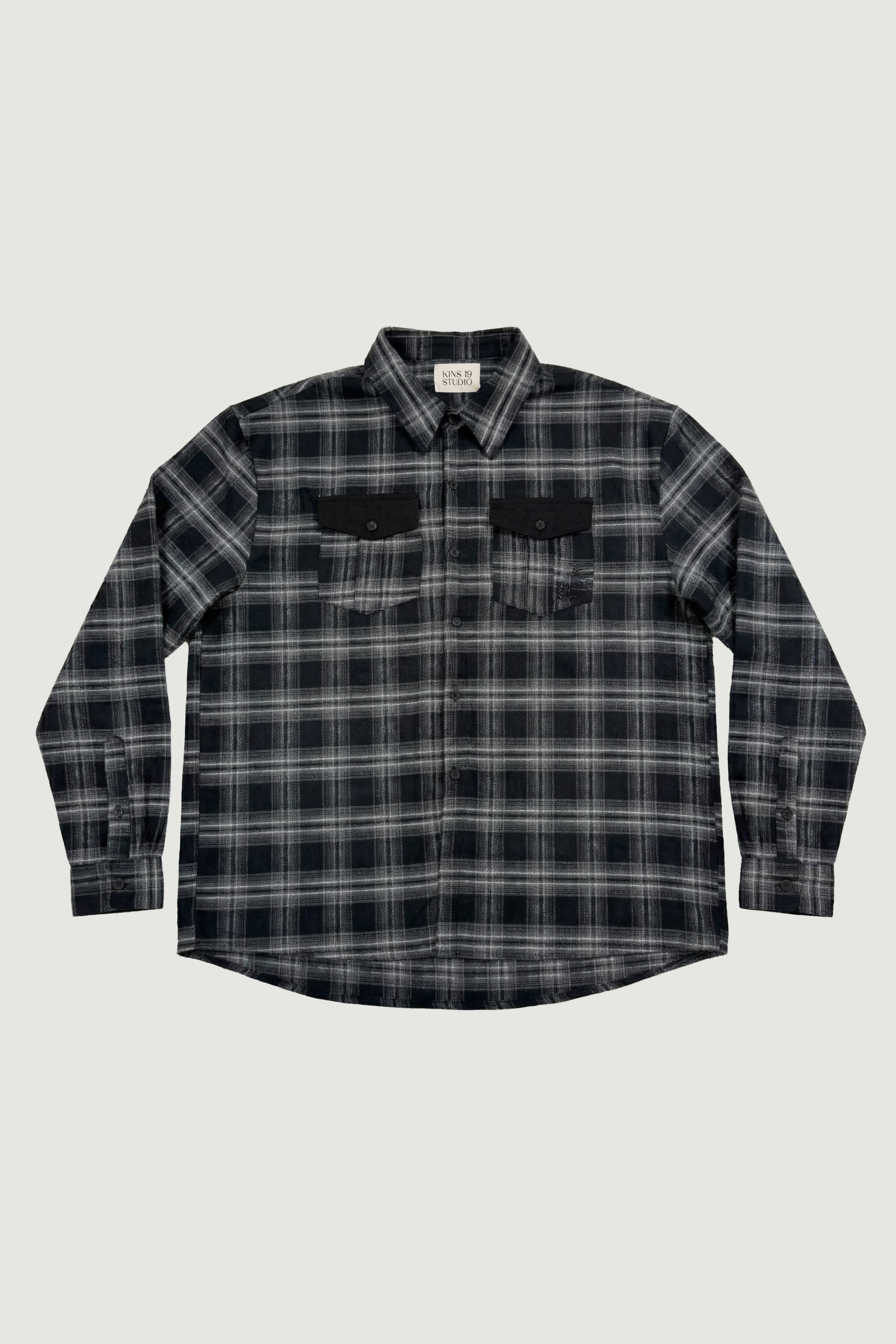 KINS 19 STUDIO | KINS Flannel Plaid Shirt [KS25]