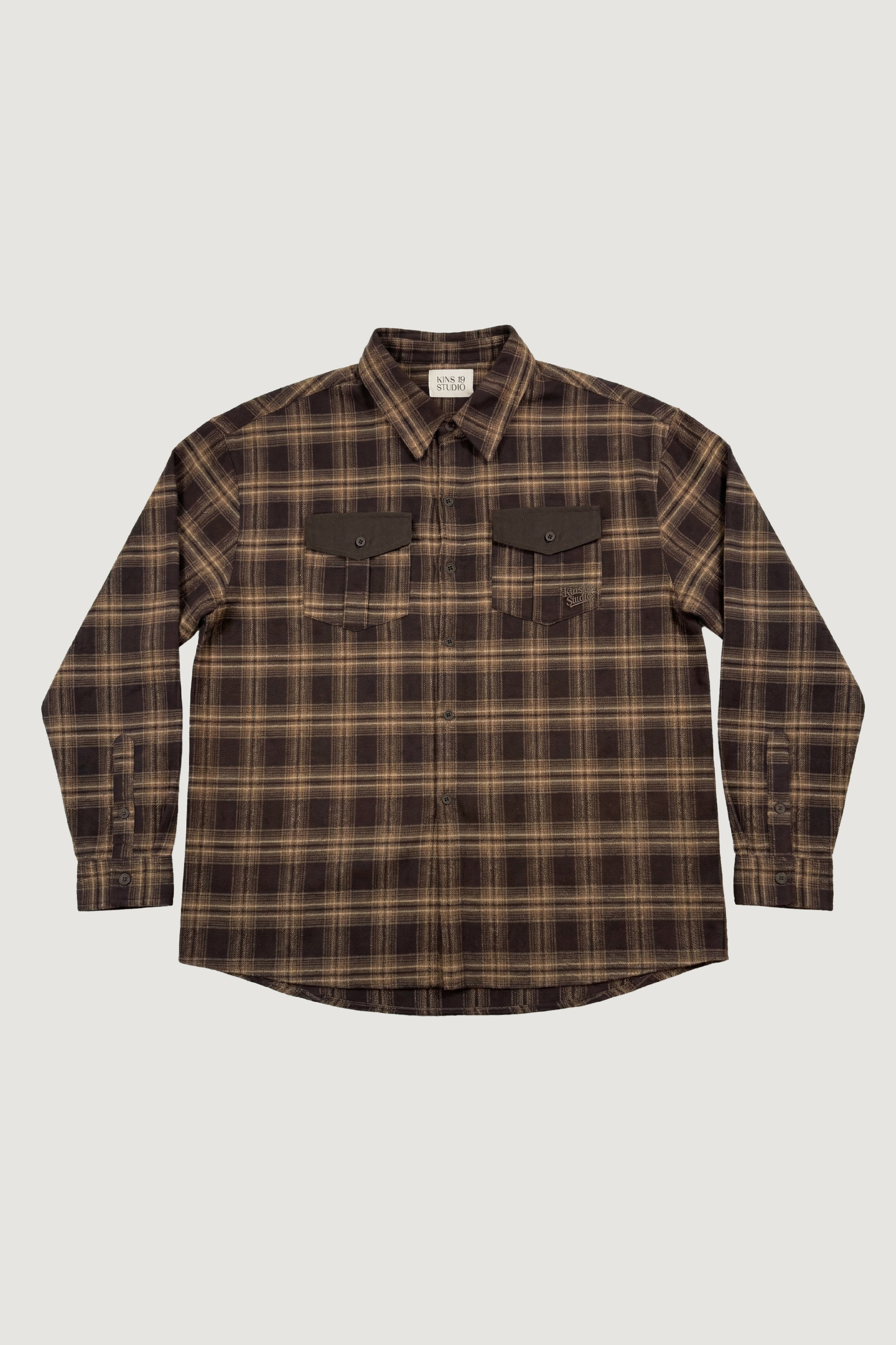 KINS 19 STUDIO | KINS Flannel Plaid Shirt [KS25]