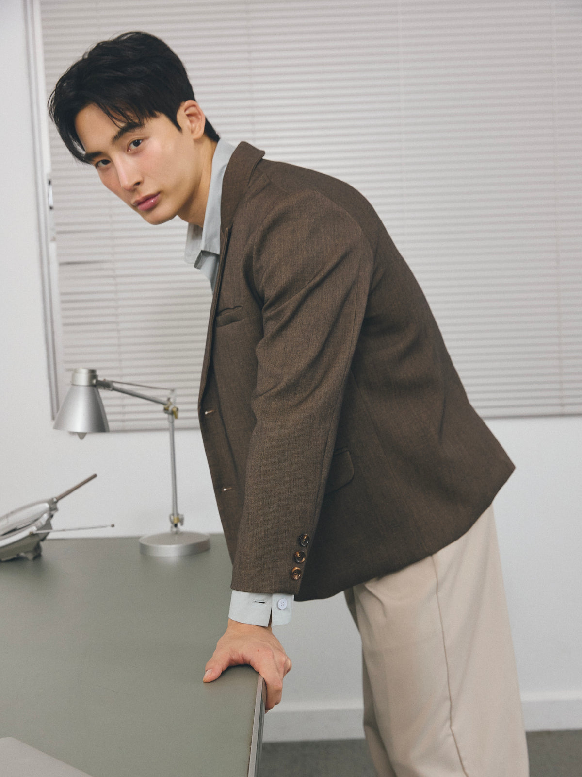 KINS 19 STUDIO |  KINS Textured Tailored Blazer [KN330]