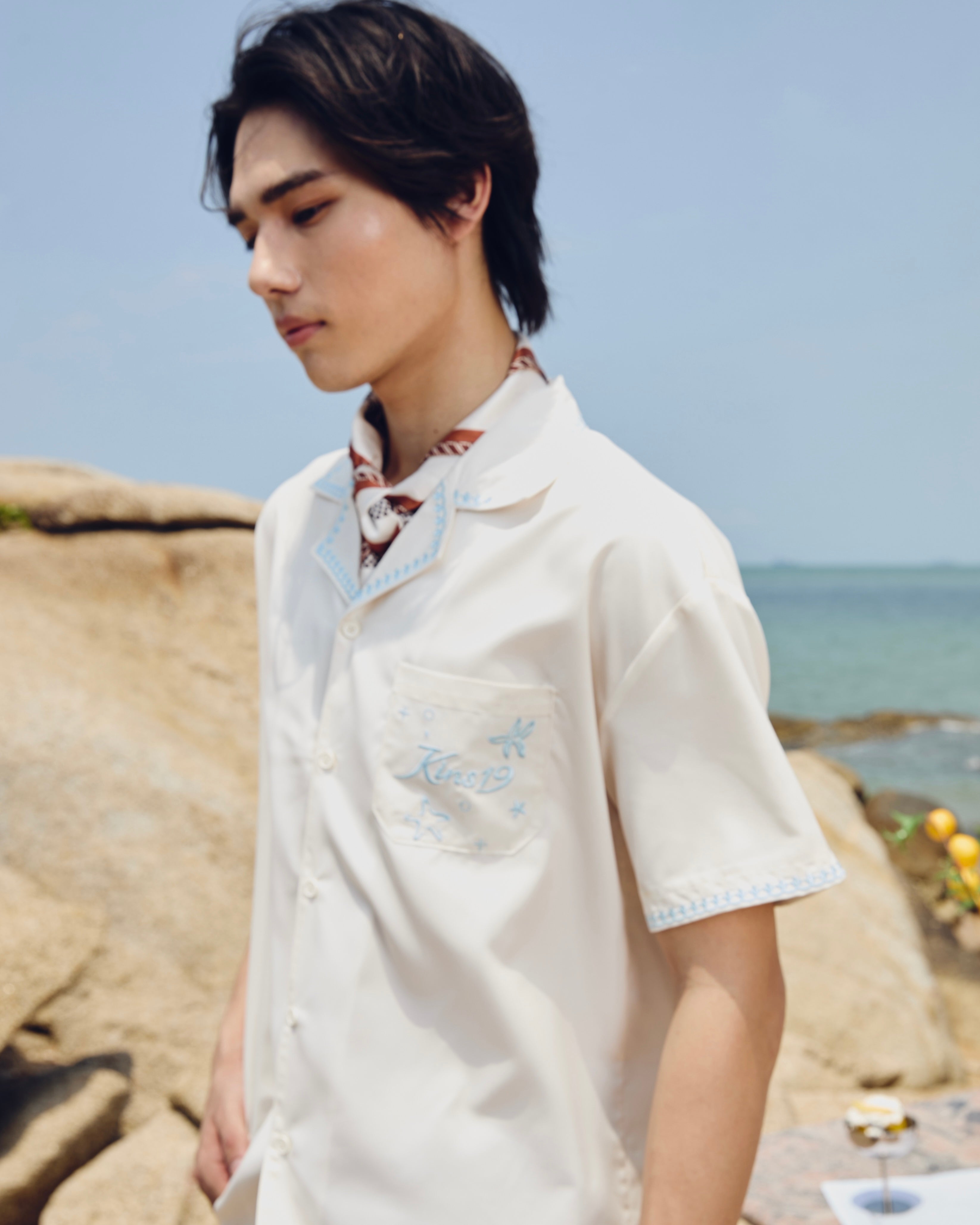KINS Voyage Embroidered Shirt [HW35]