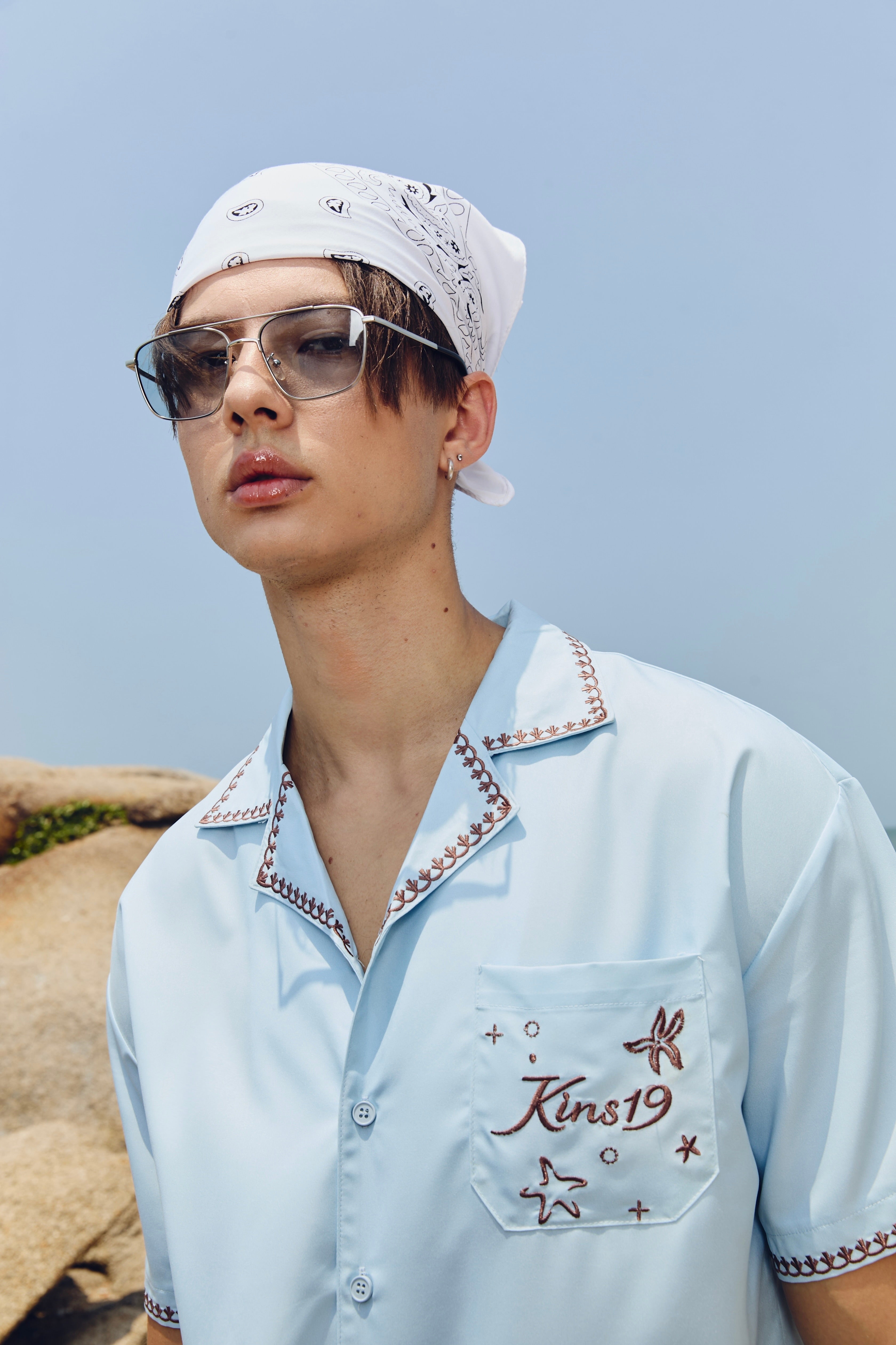 KINS Voyage Embroidered Shirt [HW35]