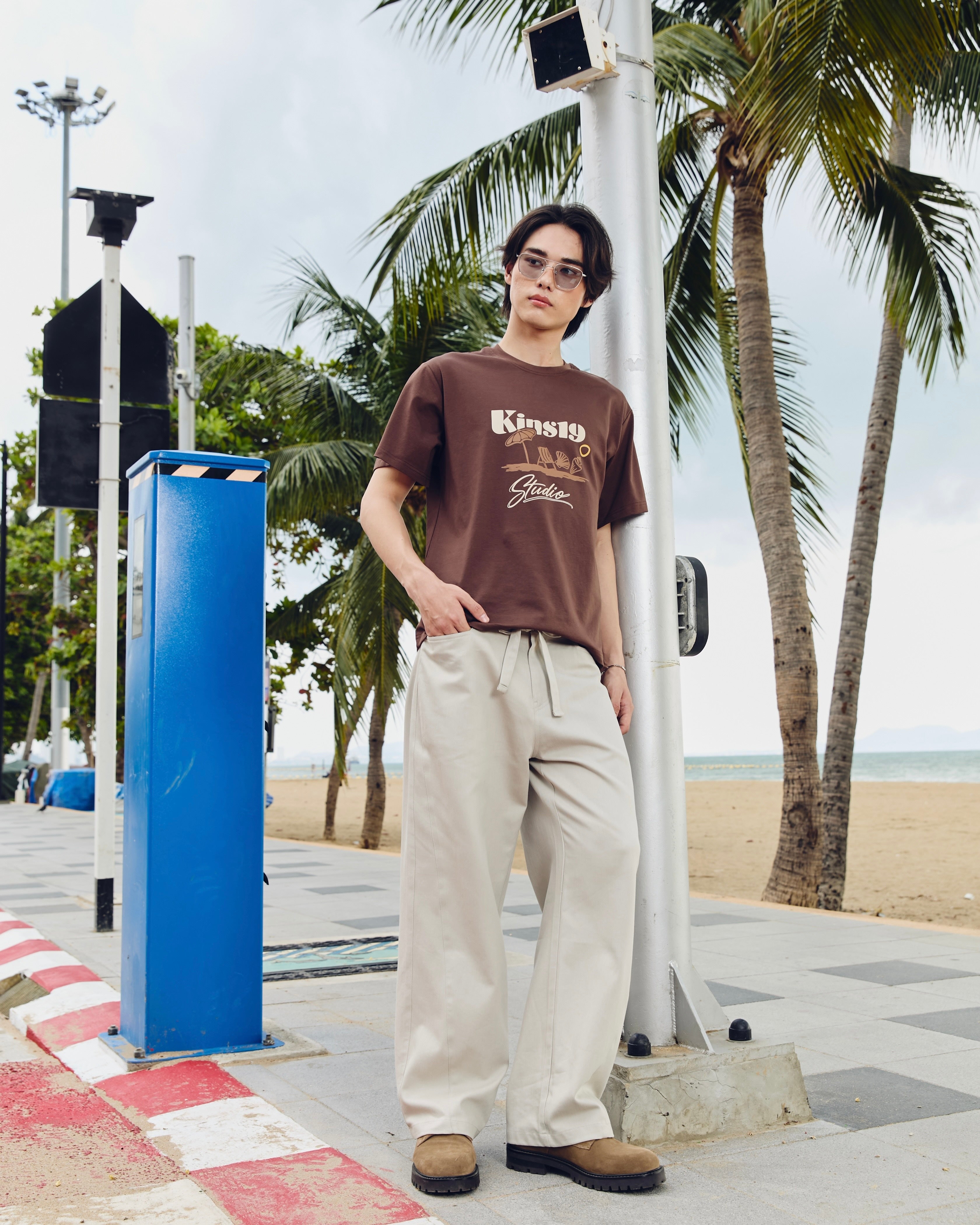KINS 19 STUDIO |  KINS Detachable-Tie Barrel Trousers [KN231]