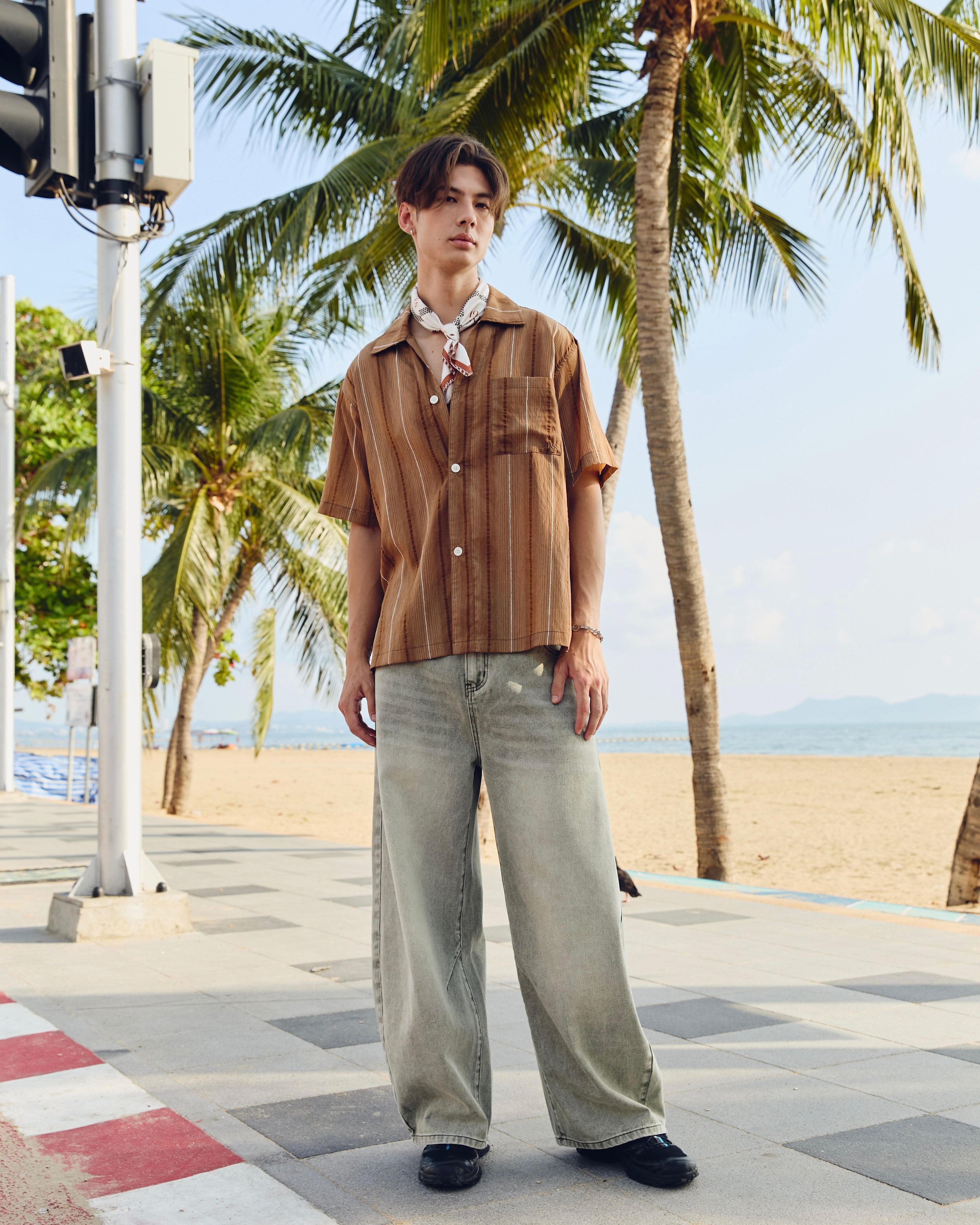 KINS LOOSE BARREL JEANS [F119]