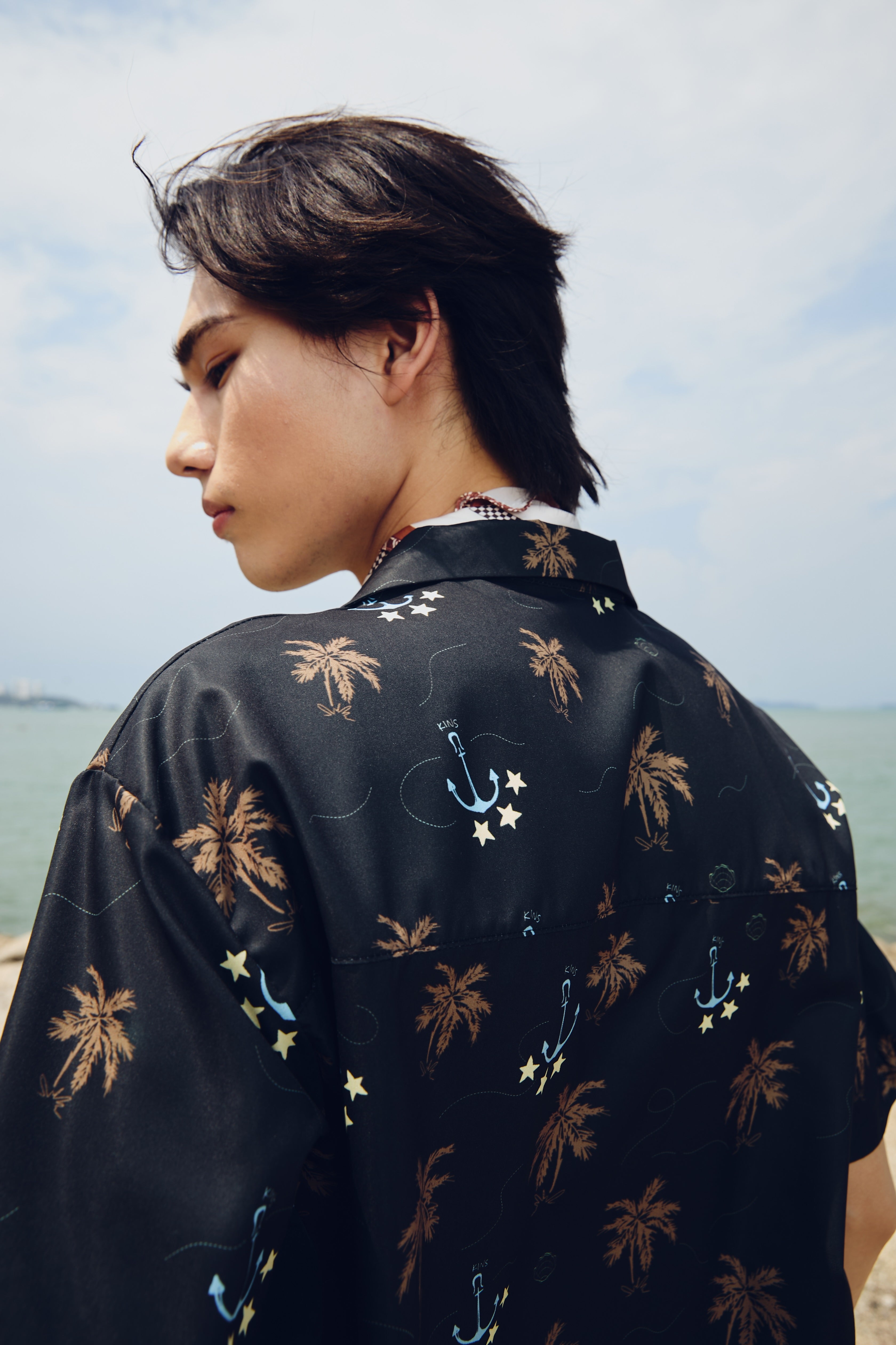 KINS Anchor Hawaii Shirt [HW37]