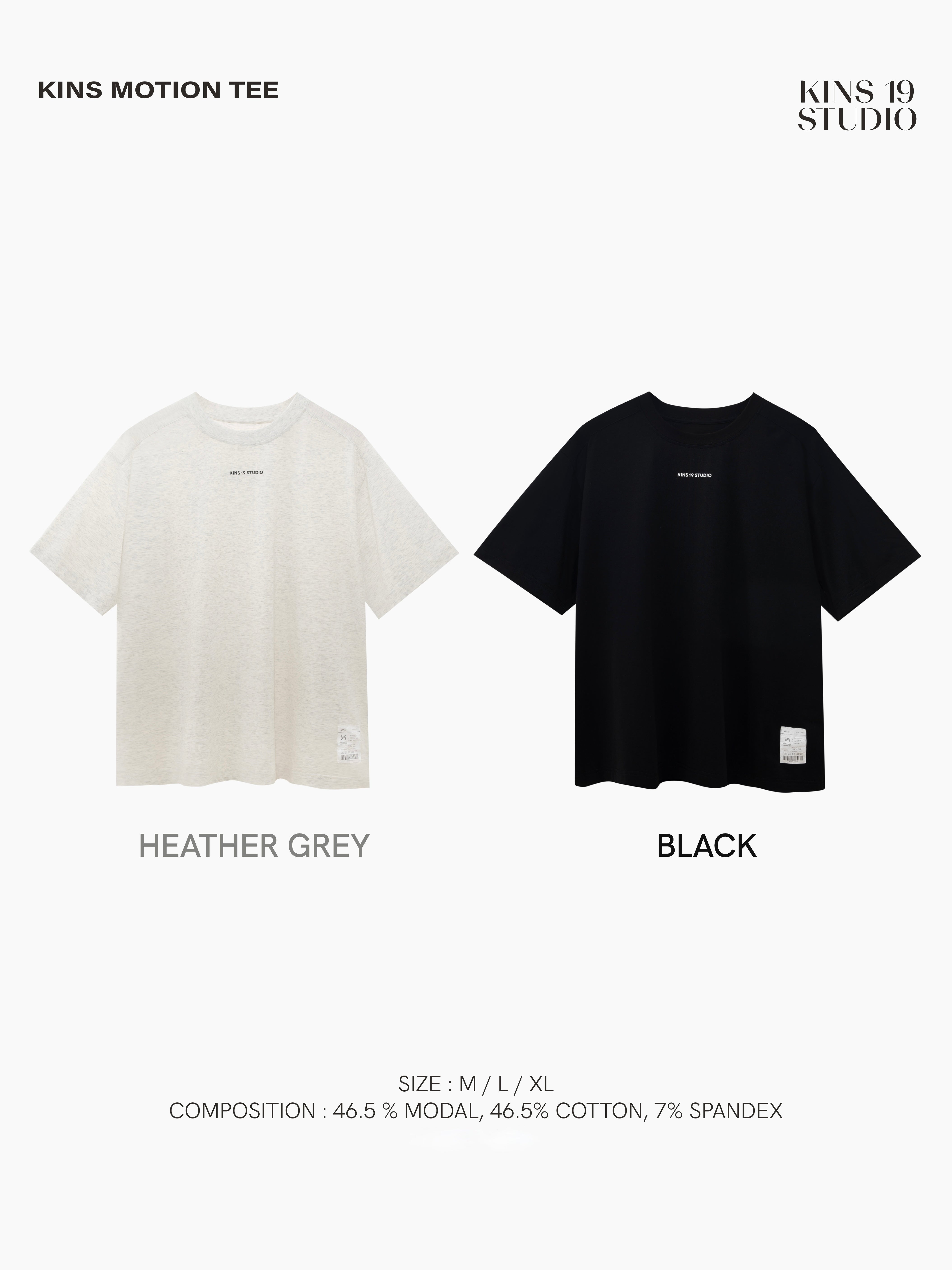 KINS 19 STUDIO |  KINS Motion Tee [TN24]