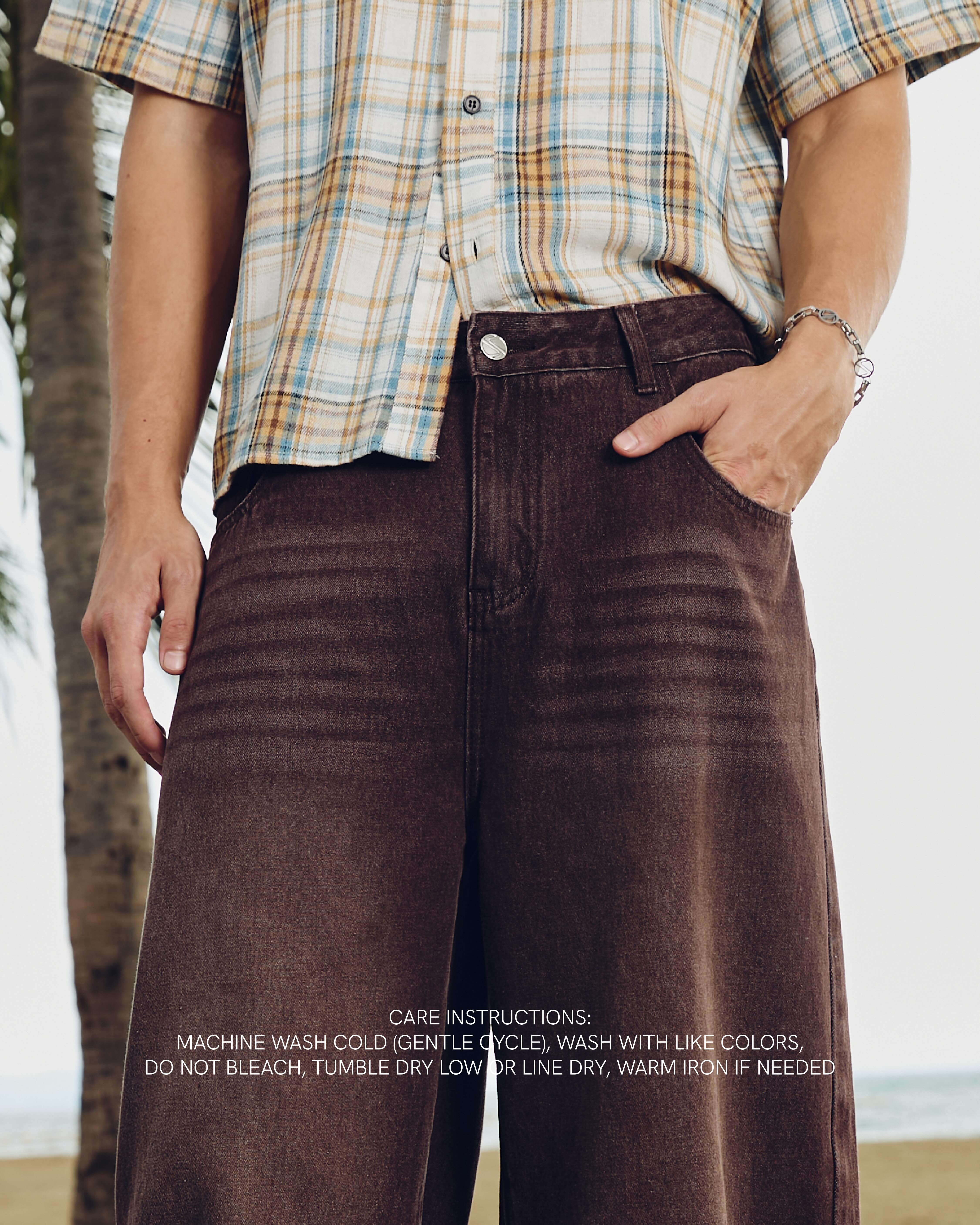 KINS LOOSE BARREL JEANS [F119]
