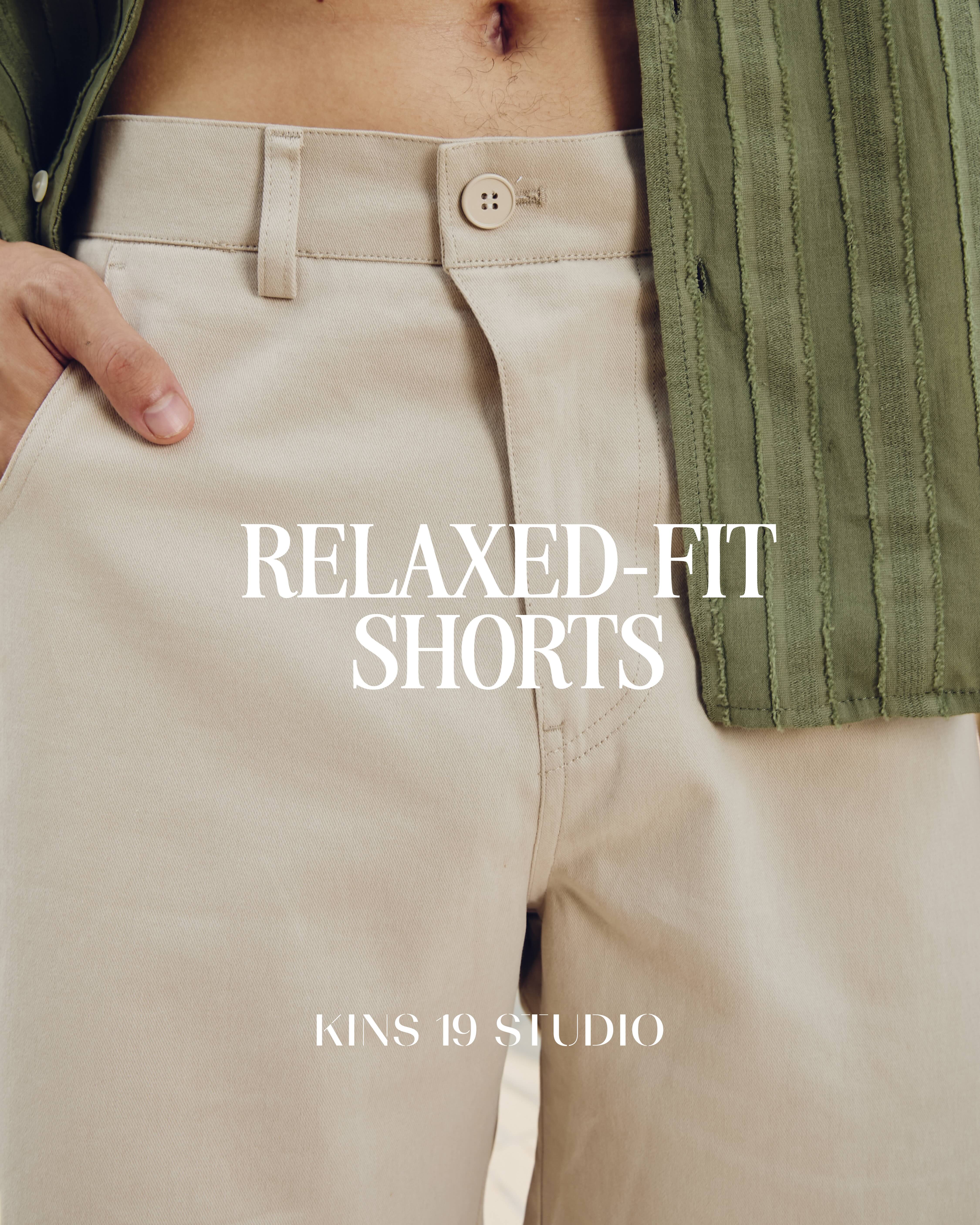 KINS Relaxed-fit Shorts [K019]