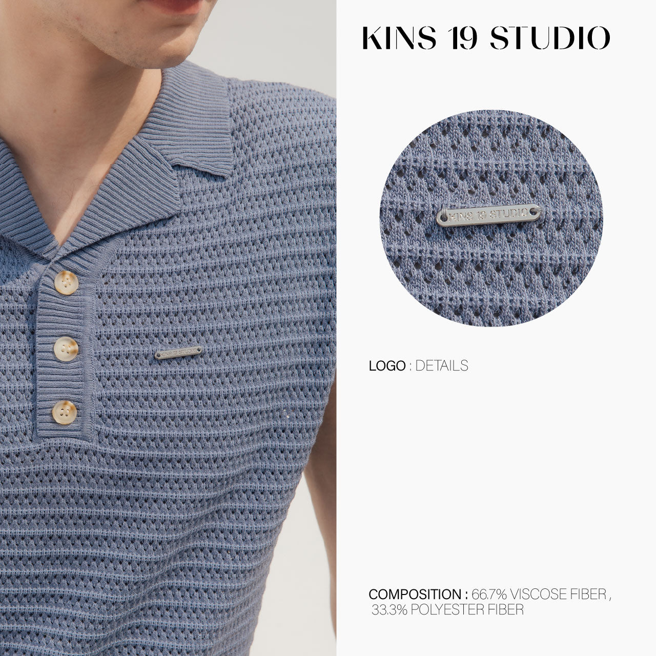 KINS | KNIT VEST KN128