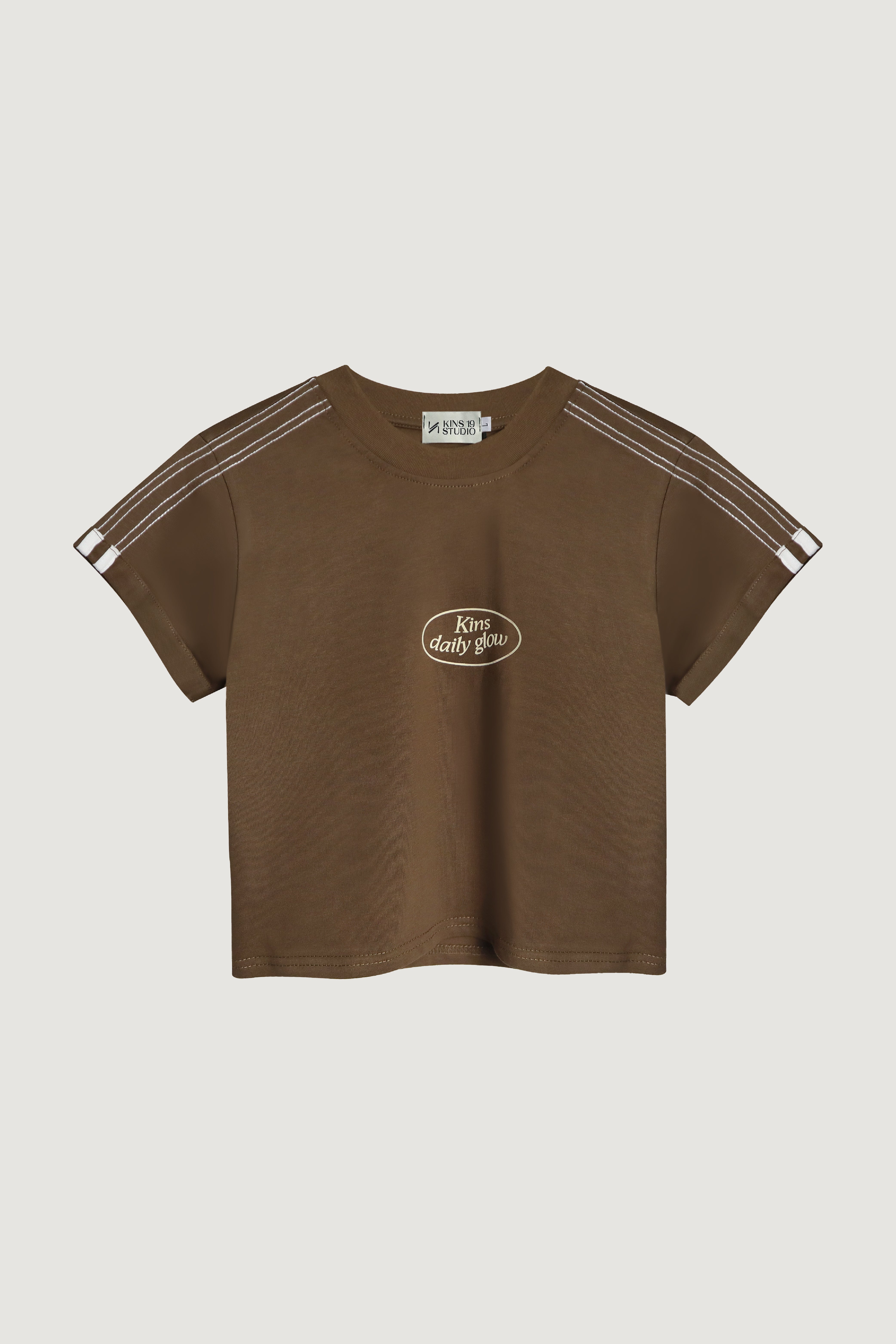 KINS 19 STUDIO |  DAILY GLOW T-SHIRT [TN18]