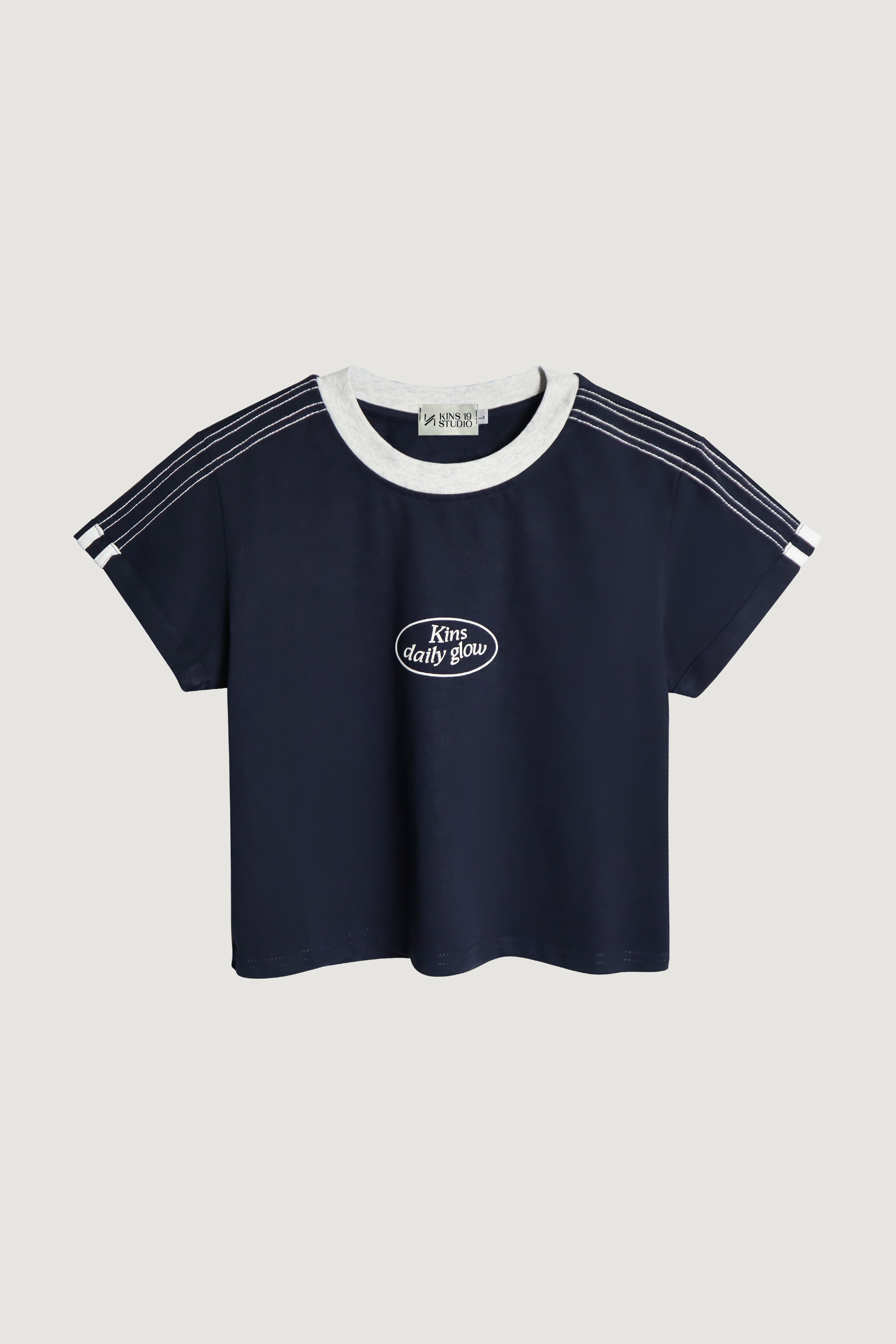 KINS 19 STUDIO |  DAILY GLOW T-SHIRT [TN18]
