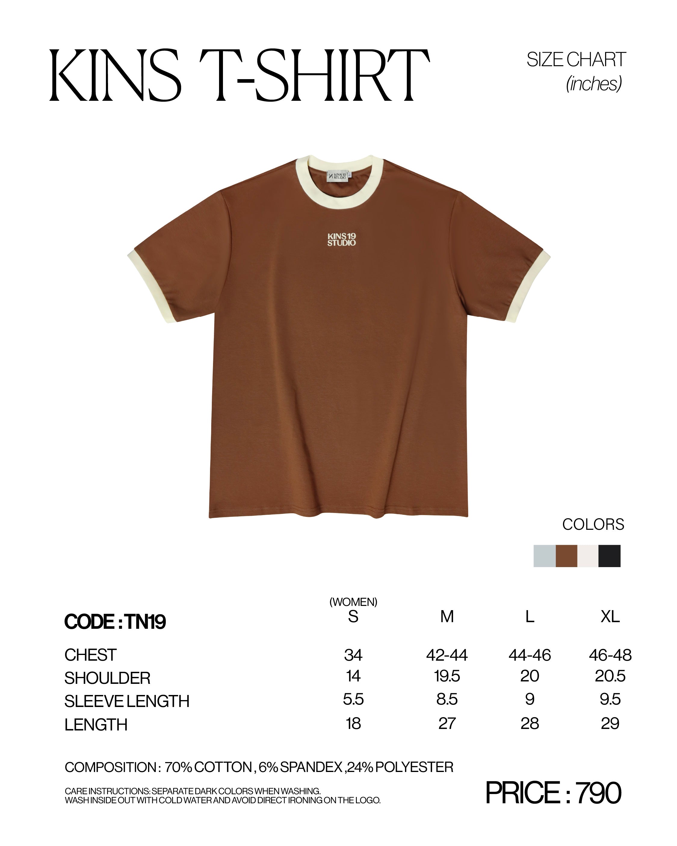 URBAN DAILY T-SHIRT [TN19]