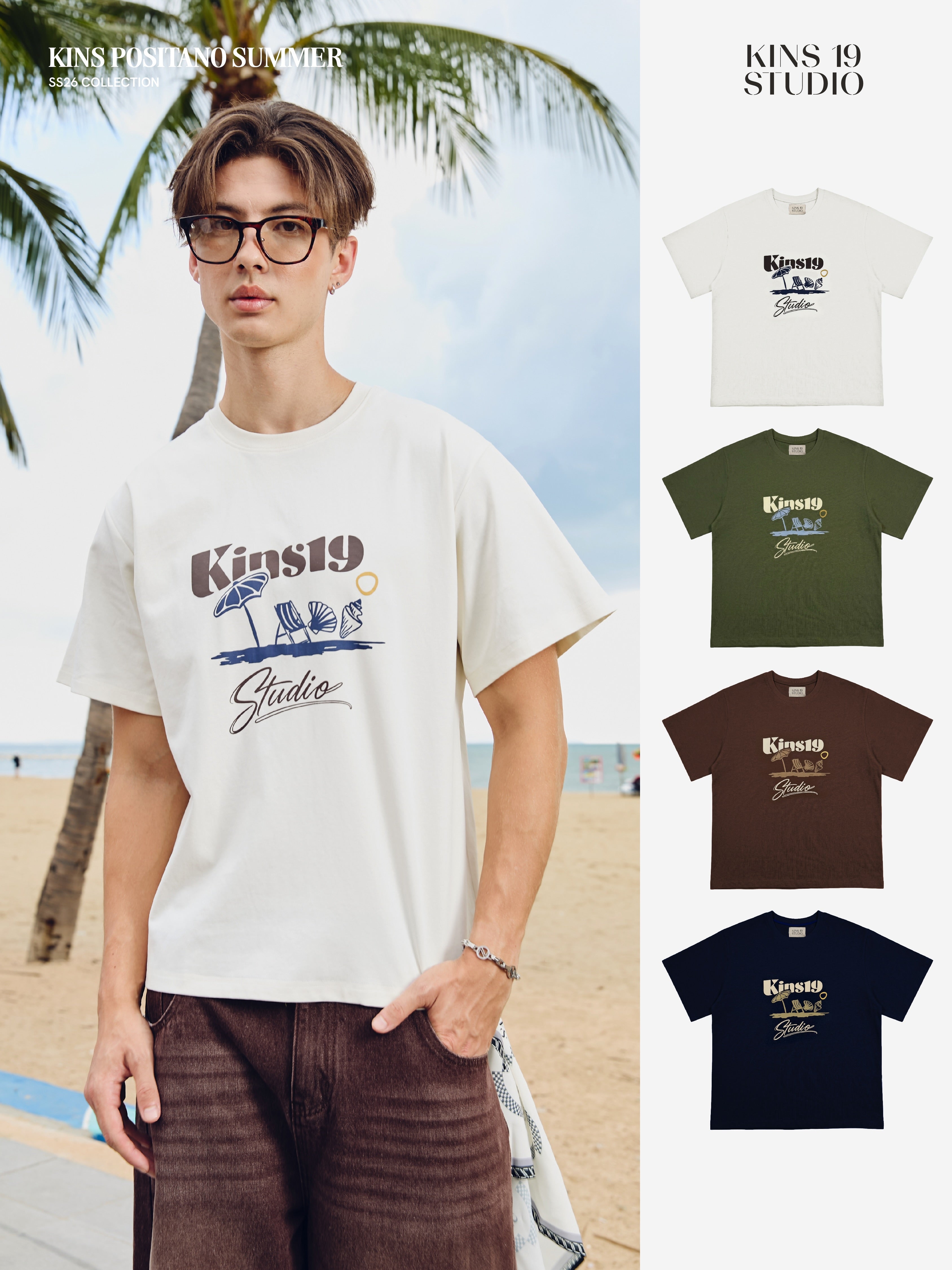 KINS 19 STUDIO | KINS Summer Solace Tee  [TN22]